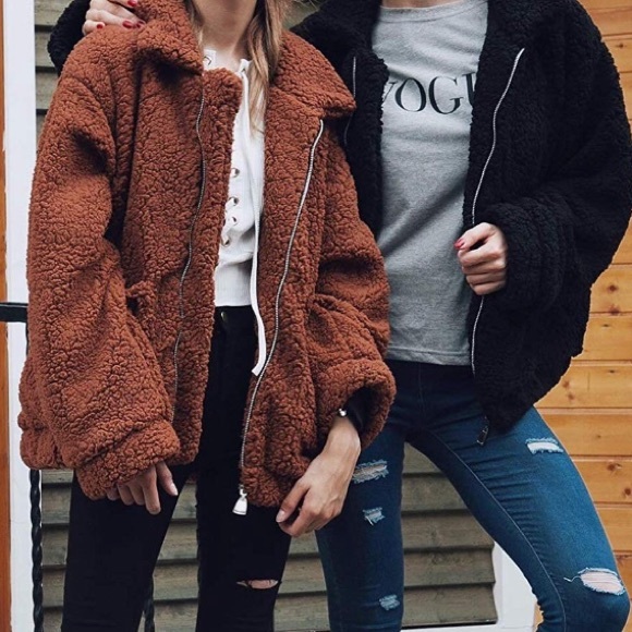 Jackets & Coats Chocolate Brown Cozy Teddy Bear Coat Warm Jacket Poshmark